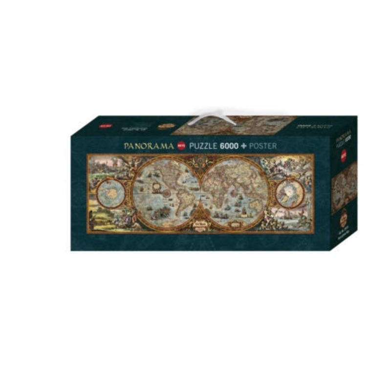 Heye – Rajko Zigic – Hemisphere Map (6000pcs)