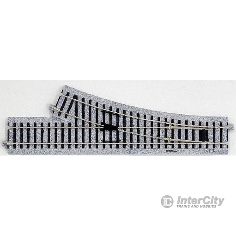 Kato 2841 Manual Turnout – Unitrack — Right Hand 9-3/4″ 246mm Long, 19-1/4″ 490mm Radius