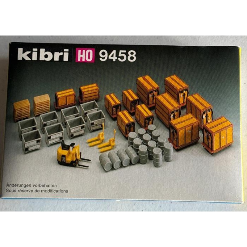 KIBRI – 9458 Containers, Pallets, Oil Drums