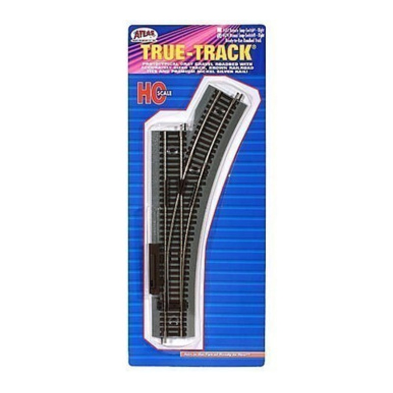 Atlas 479 True-Track Manual Snap Switch Right True-Track HO