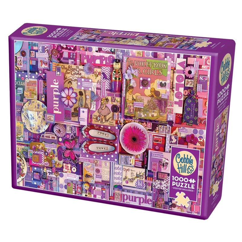 Cobble Hill – Purple (1000pcs)
