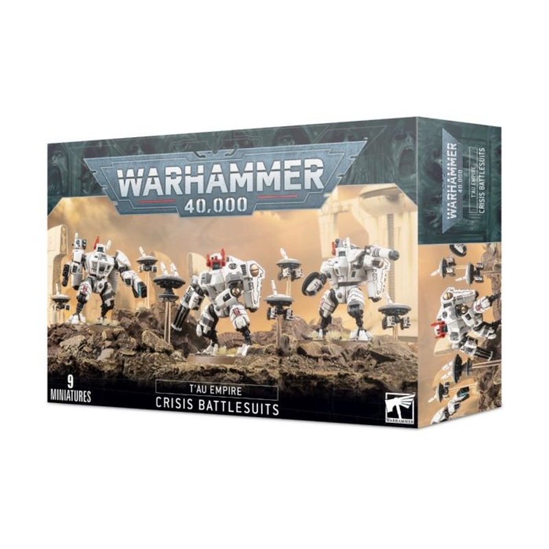 GW – Warhammer 40k T’au Empire: Crisis Battlesuits (56-07)