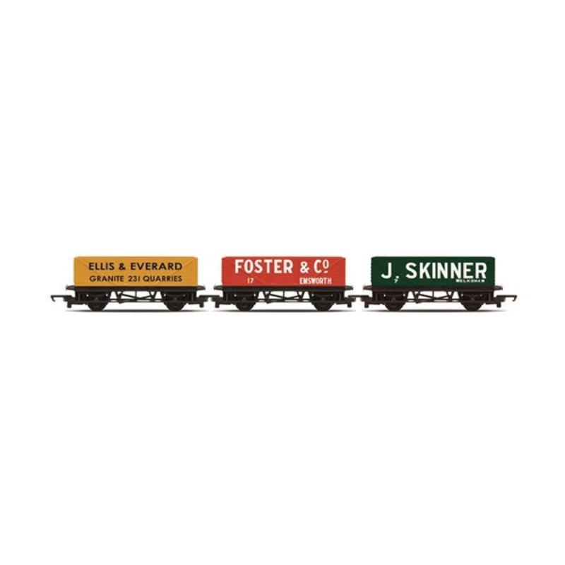 Hornby – Open Wagons – Three Pack – Various Era 2/3