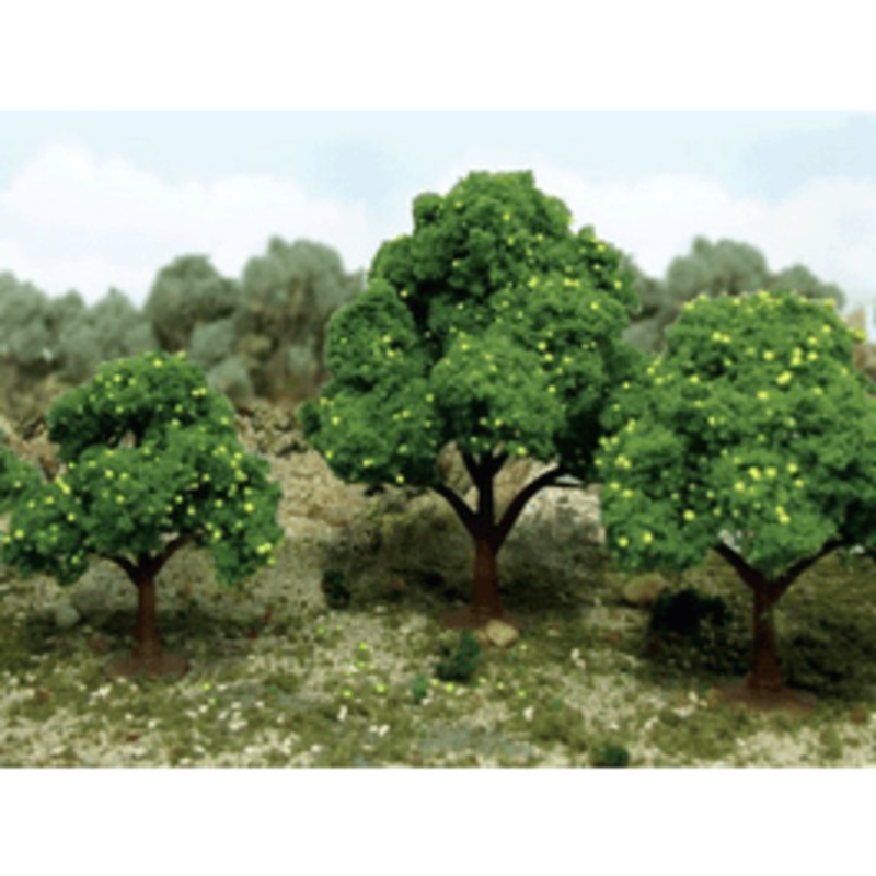 JTT 92137 HO LEMON TREES 2.5-3.5″ 6PK