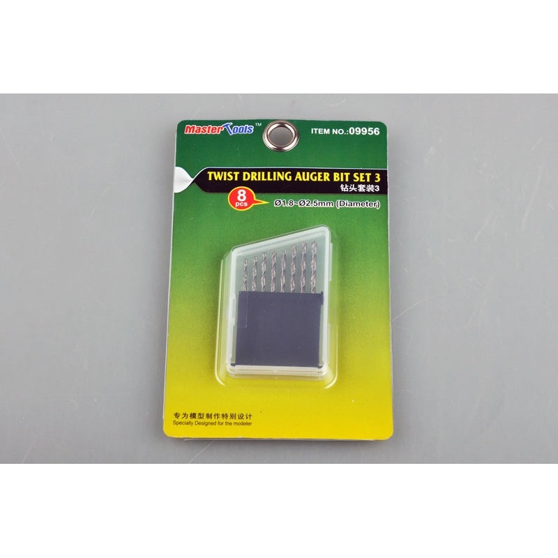 Master Tools – Twist Drilling Auger Bit Set 3 (1.8 – 2.5mm Dia.)