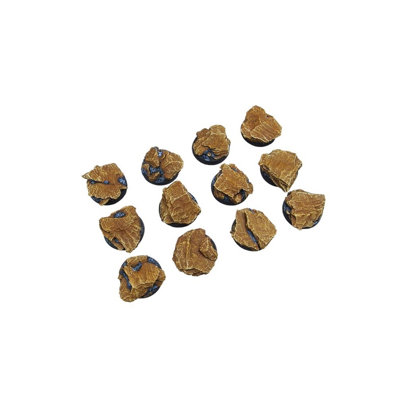 Micro Art Studio – Shale Bases – Round 25mm (5pc) B00221