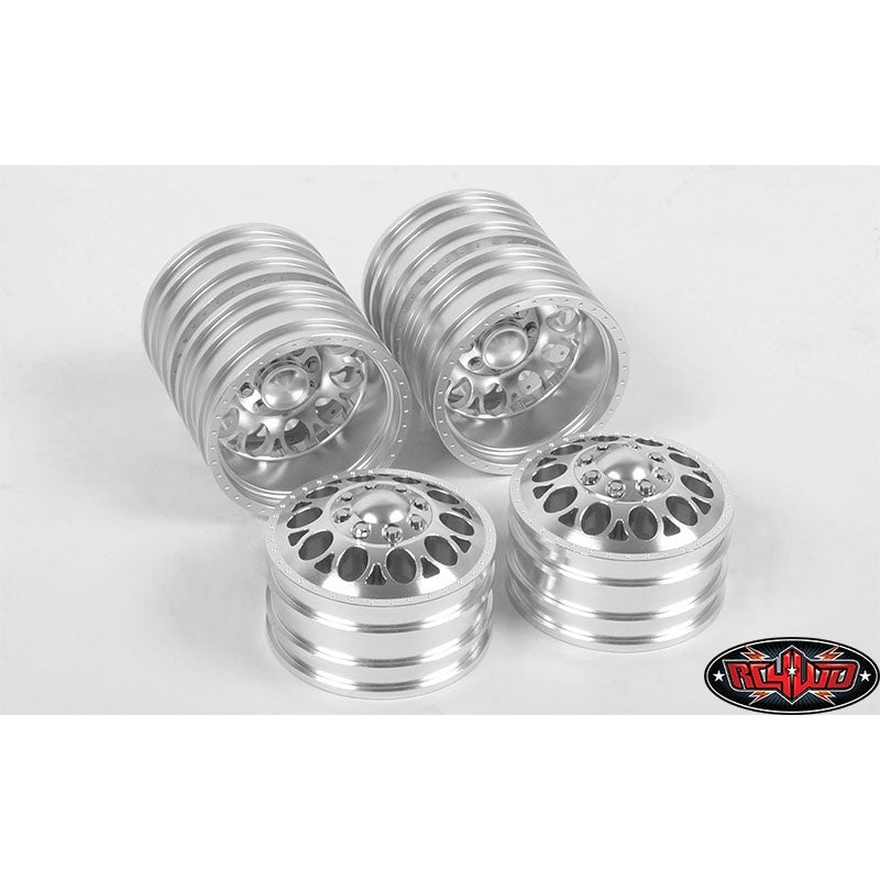 RC4WD – Double Trouble 3″ Aluminum Dually 1.9″ Wheels (#)