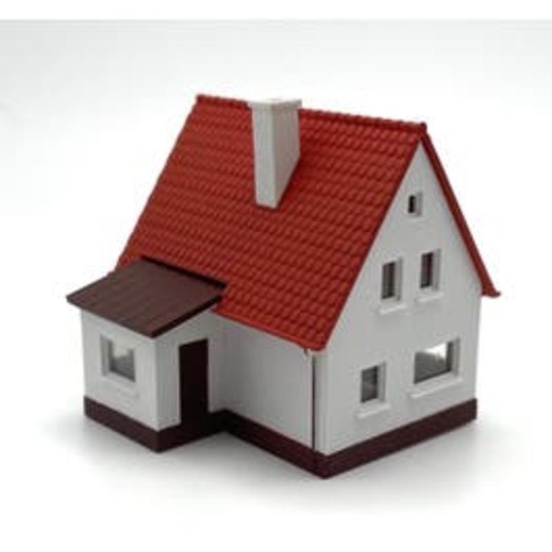 Rock Island Hobby 043107 N WHITE & RED BUNGALO Built up