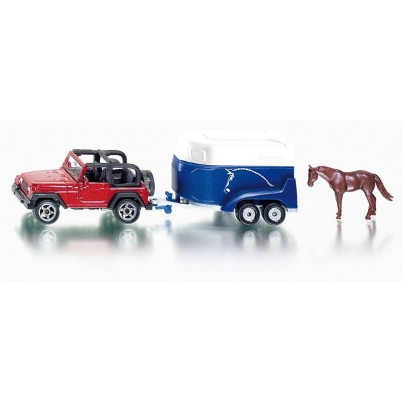 Siku – Jeep with Trailer & Horse