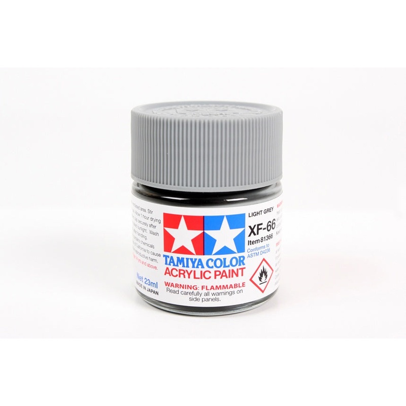 Tamiya – XF-66 Light Grey Acrylic (23ml)