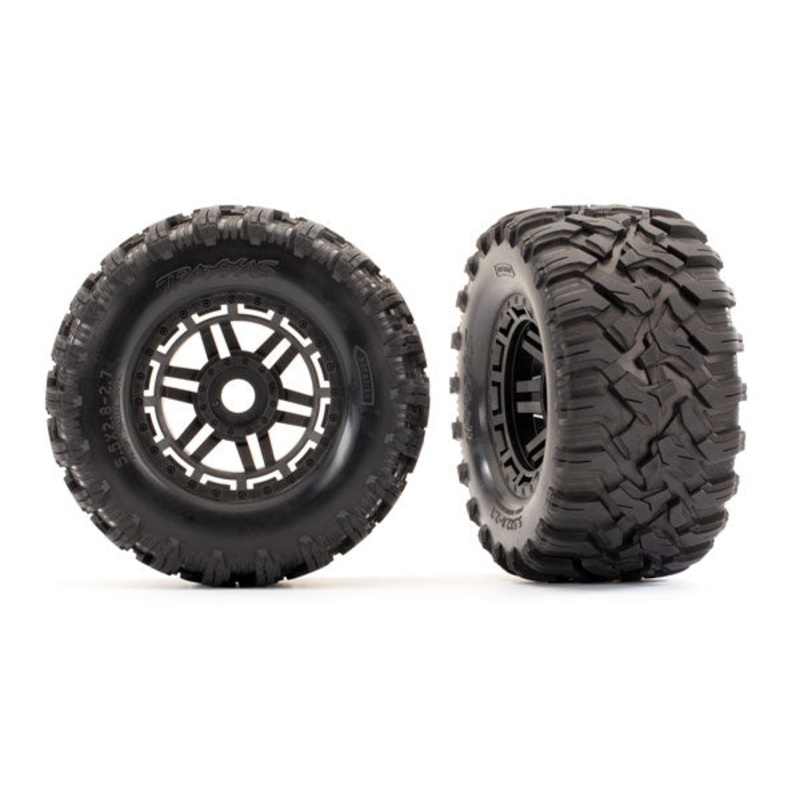 Traxxas – 8972 – Tires & Wheels Assembled w/Foam Inserts (2) (MX)