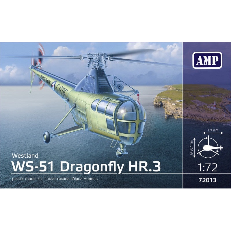 AMP – 1/72 Westland WS-51 Dragonfly HR.3