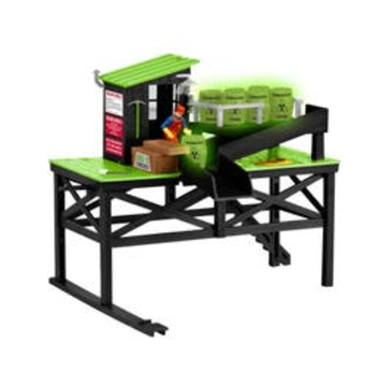 Lionel 2329230 O Area 51 Hazardous Materials Barrel Loader Built up