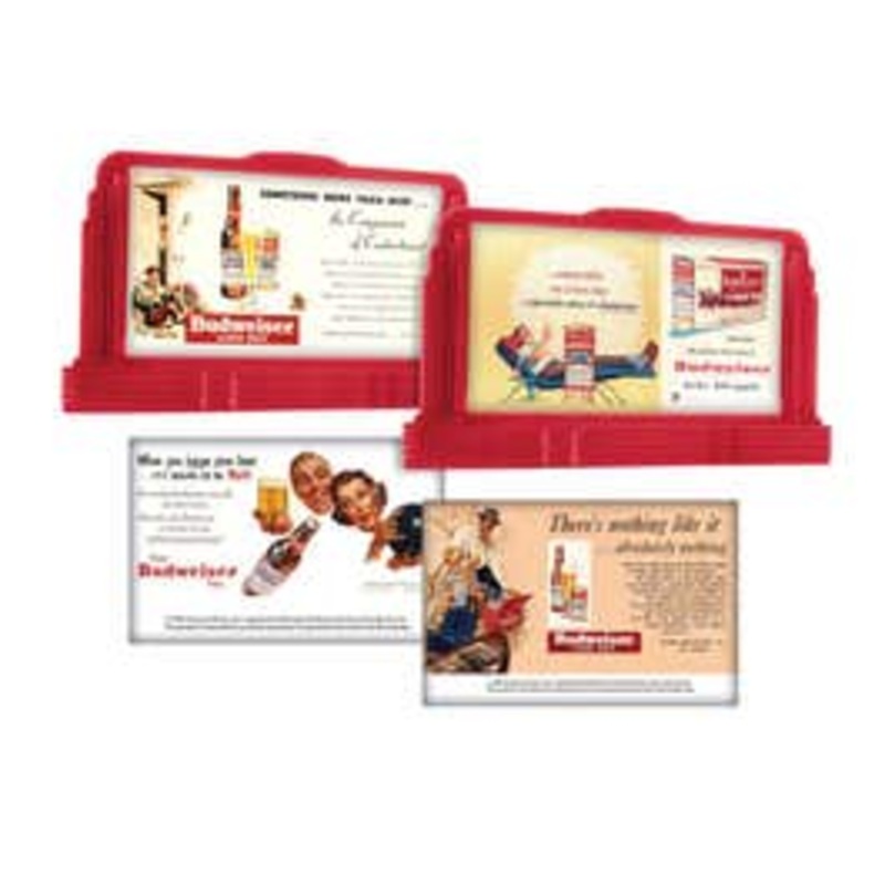 Lionel 2557040 HO Anheuser Busch – Budweiser Billboard 2 Pack