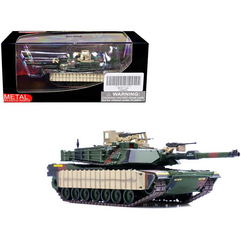 M1A1 TUSK Main Battle Tank “U.S.A. 1st Battalion 35th Armor Regiment” 1/72 Diecast Model by Panzerkampf