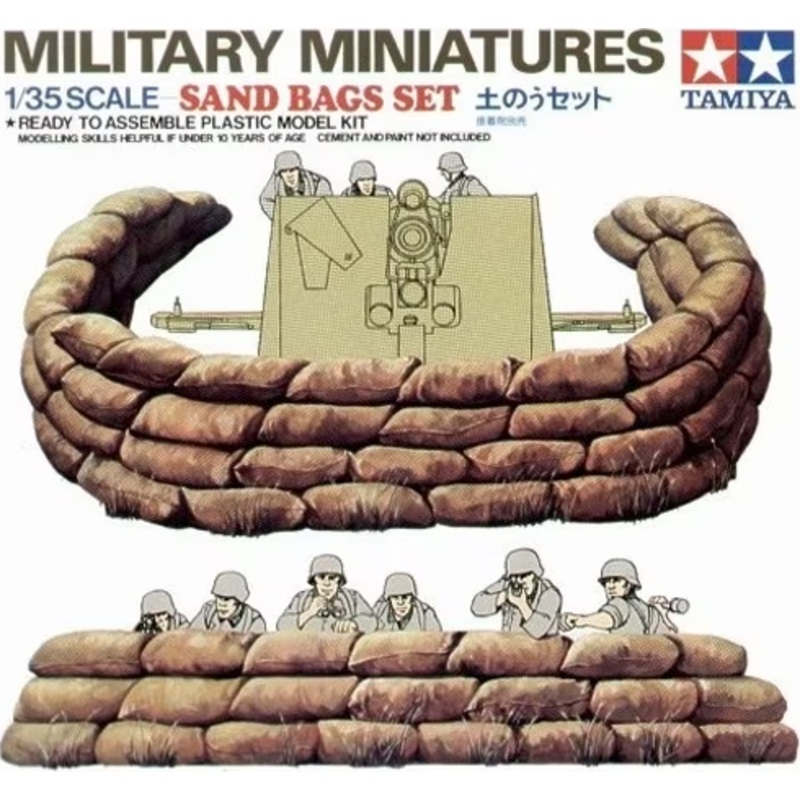 Tamiya – 1/35 Sand Bag Set