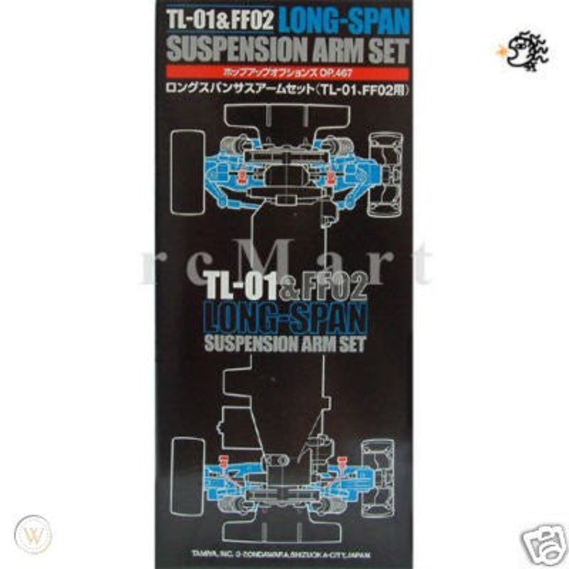 Tamiya – 53467 TL-01 & FF02 Long-Span Suspension Arm Set