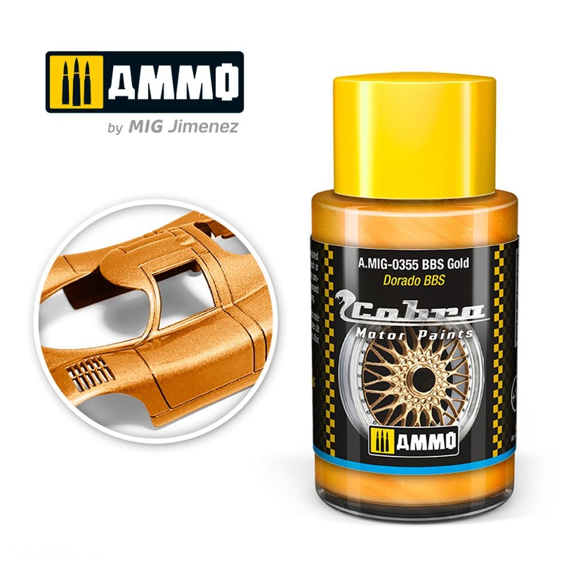 AMMO – 0355 Cobra Motor BBS GOLD