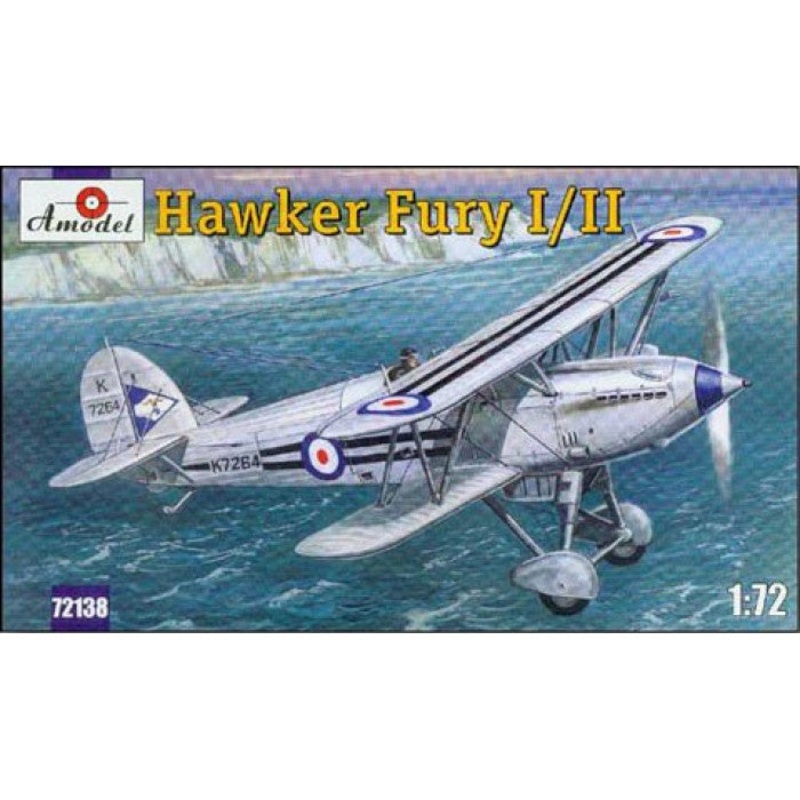 Amodel – 1/72 Hawker Fury I/II USAF Fighter