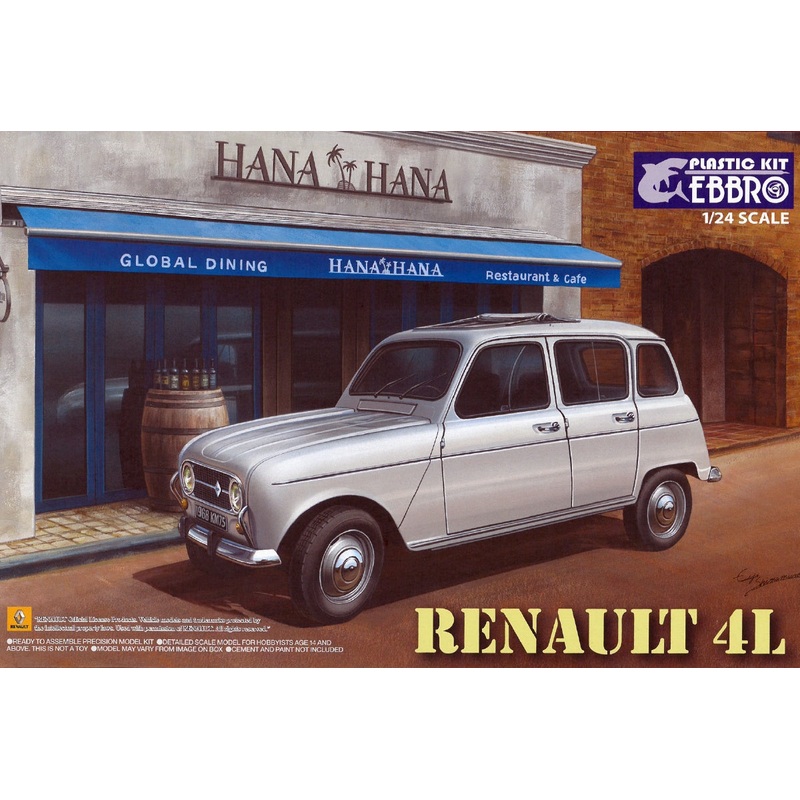 Ebbro – 1/24 Renault 4L
