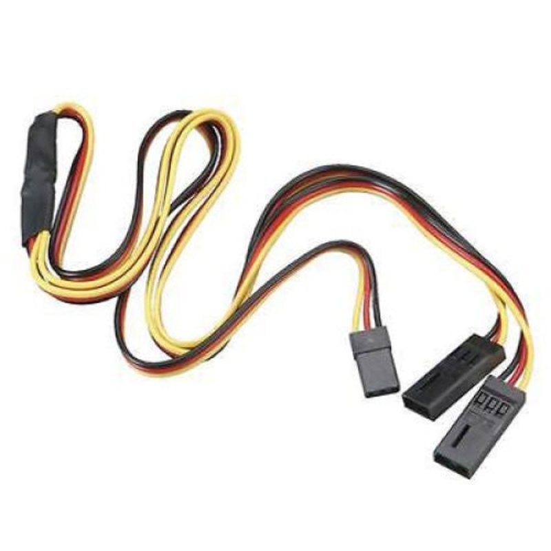 HiTecRC – JR Heavy Duty Extension Wire Y-lead (Long)