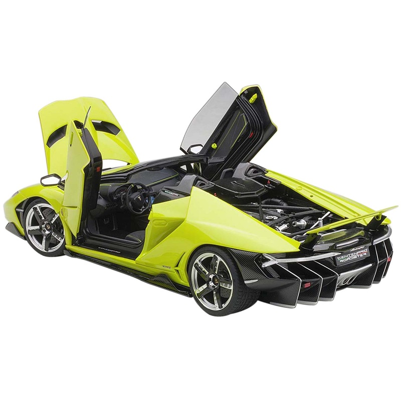 Lamborghini Centenario Roadster Verde Scandal / Solid Light Green 1/18 Model Car by Autoart