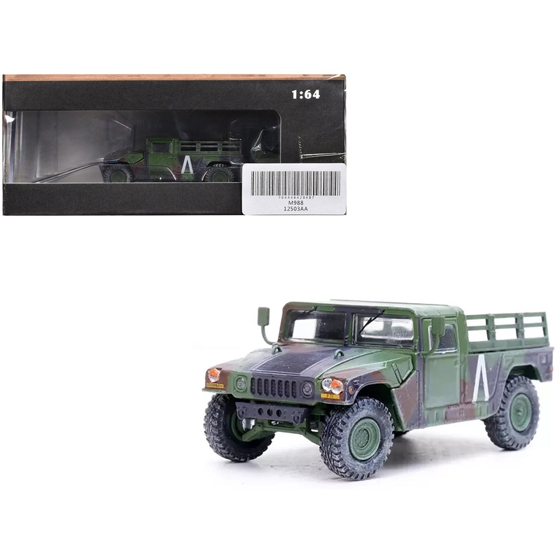 M998 HMMWV “8th Battalion 4th Air Defense Regiment 101st Airborne Division Gulf War” (1991) United States Army “Military Miniature” Series 1/64 Diecast Model by Panzerkampf