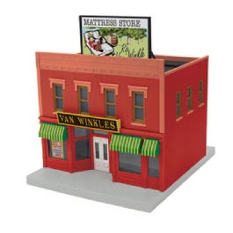 MTH 30-90685 O 2-Story City Building 1 – Rip Van Winkle Mattress Store