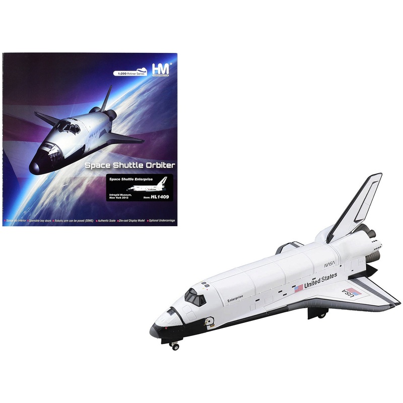 NASA Space Shuttle Enterprise “Intrepid Museum New York” (2012) “Airliner Series” 1/200 Diecast Model by Hobby Master