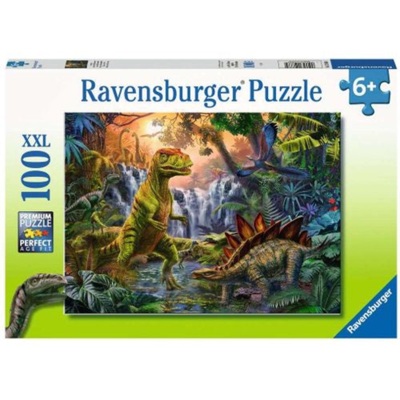 Ravensburger – Dinosaur Oasis (100pcs) XXL Puzzle