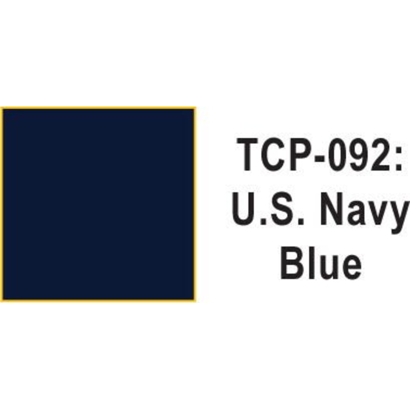 Tru Color TCP-92 U.S. Navy Blue Paint 1 ounce