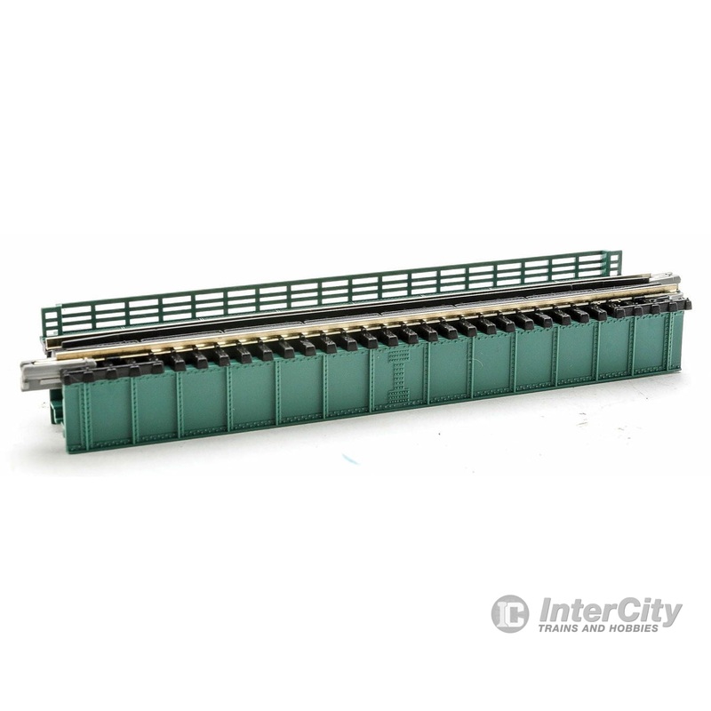 Kato 20461 Deck Girder Bridge — 4-31/32″ 124mm Long (green)