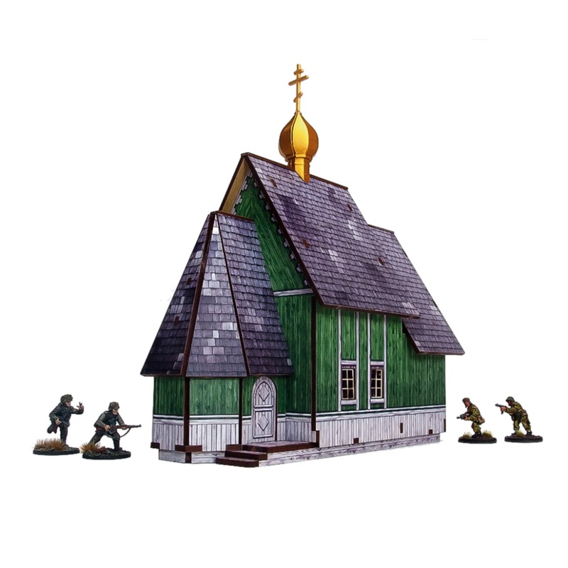 Micro Art Studio – WW2 Ostfront Village  Tserkov (1)  (H00238)