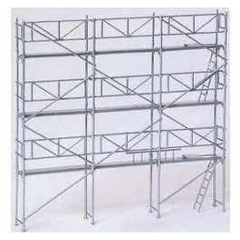 Preiser 17180  HO Rolling/Facade Scaffolding Plastic Kit