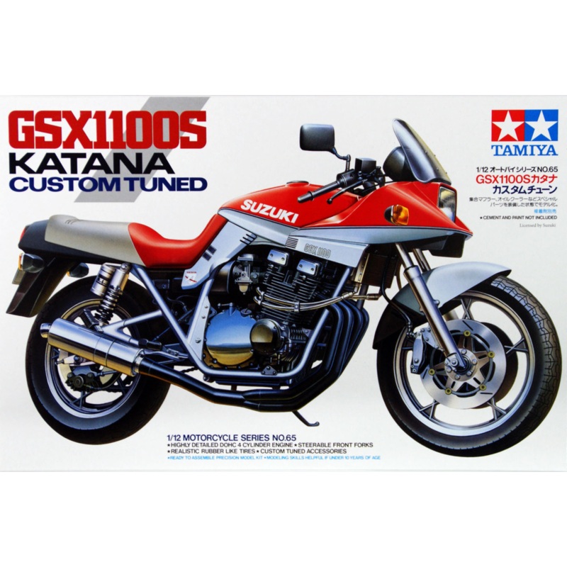 Tamiya – 1/12 Suzuki GSX1100S Katana ‘Custom Tuned’