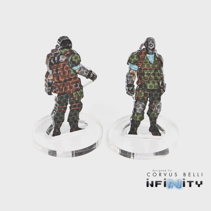 Warsenal – Infinity 3D Markers – Spetsnaz (Ambushed Camo, 2x 25mm)