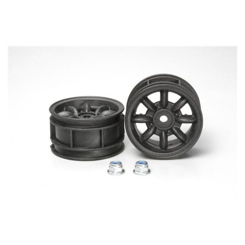 Tamiya – M-Chassis 8-Spoke Carbon Re-Inf. Wheels (2)