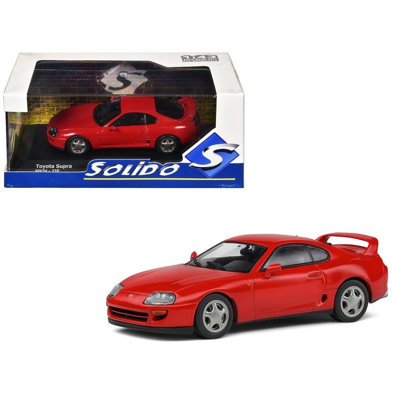 2001 Toyota Supra Mk.4 Red 1/43 Diecast Model Car by Solido