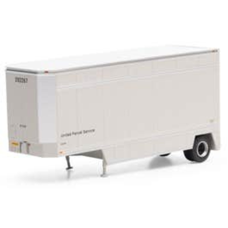 Athearn #90203 28' Drop Sill TrailerUPS/No Shield #292267