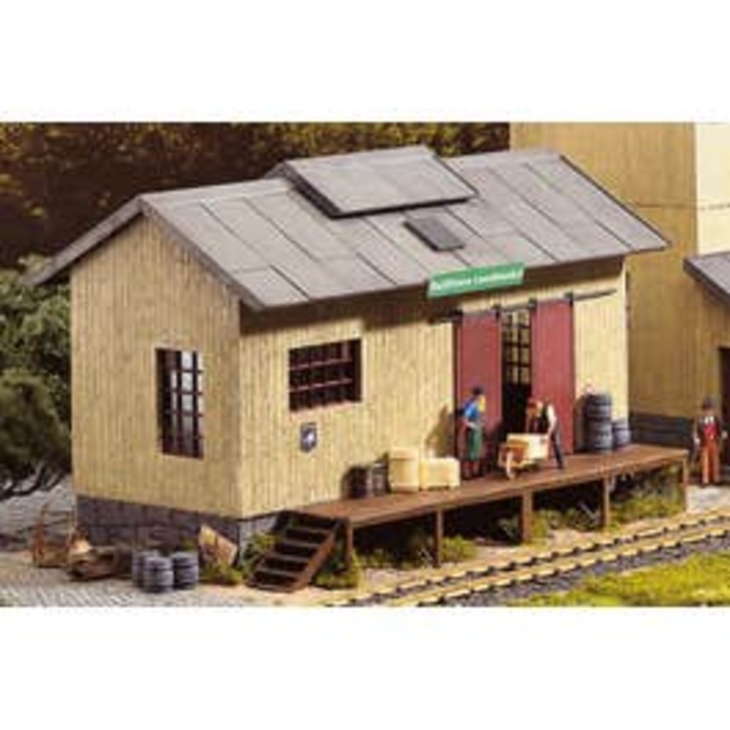 PIKO 62034 CoOp Storage Warehouse, Building Kit (G-Scale)