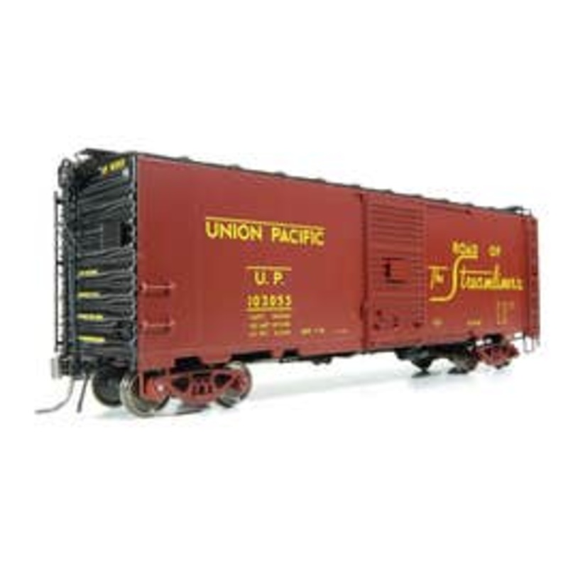 Rapido 154003A HO UP 40' B-50-41 Boxcar: Union Pacific – Delivery Scheme: Single Car