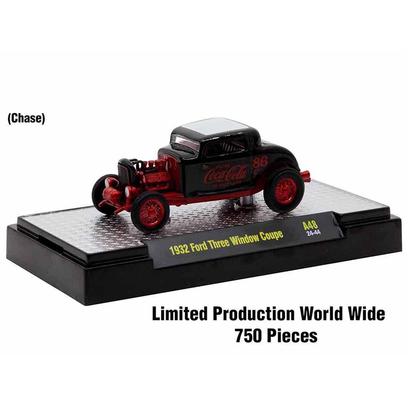 “Sodas” Set of 3 pieces Release 48 Limited Edition to 9650 pieces Worldwide 1/64 Diecast Model Cars by M2 Machines