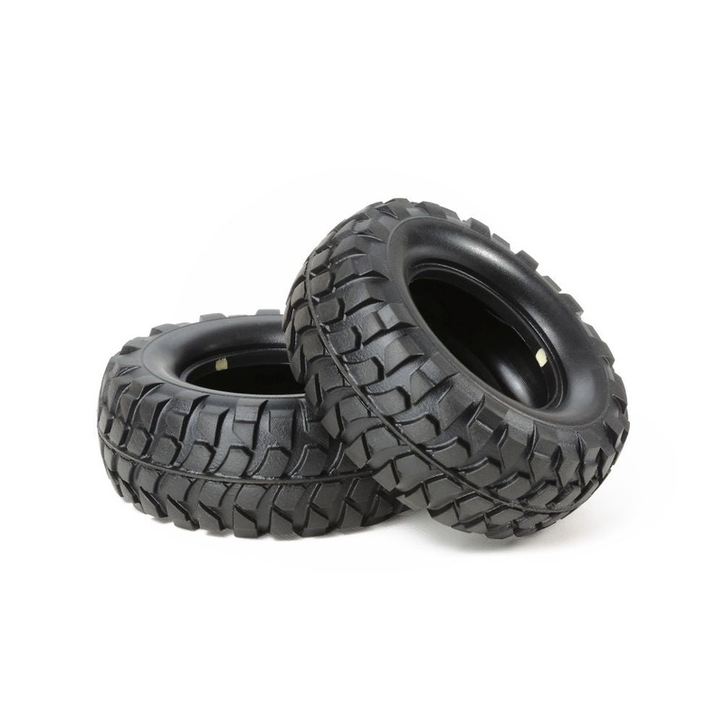 Tamiya – Soft Rock Block Tyre for CC01 (2)