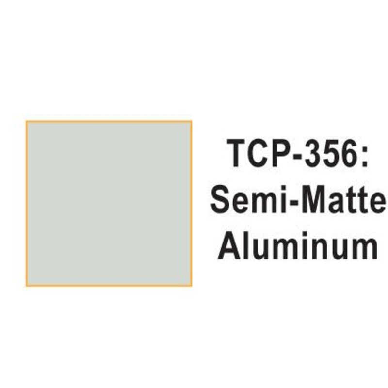 Tru Color TCP-356 Semi-Matte Aluminum, Paint 1 ounce