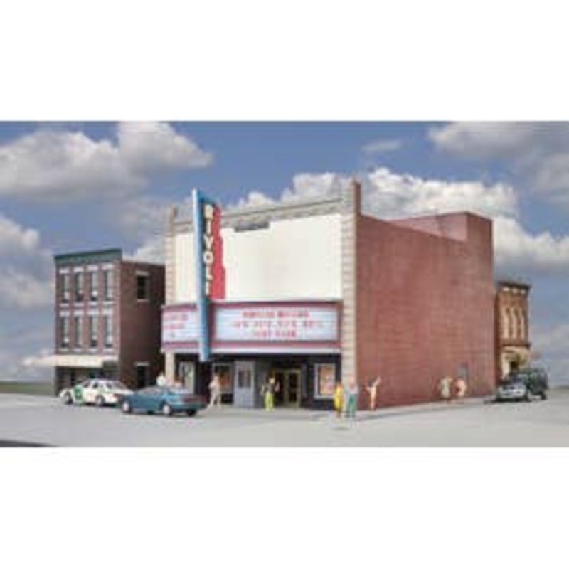 Walthers #933-3771 Rivoli Theatre — Kit (Plastic)