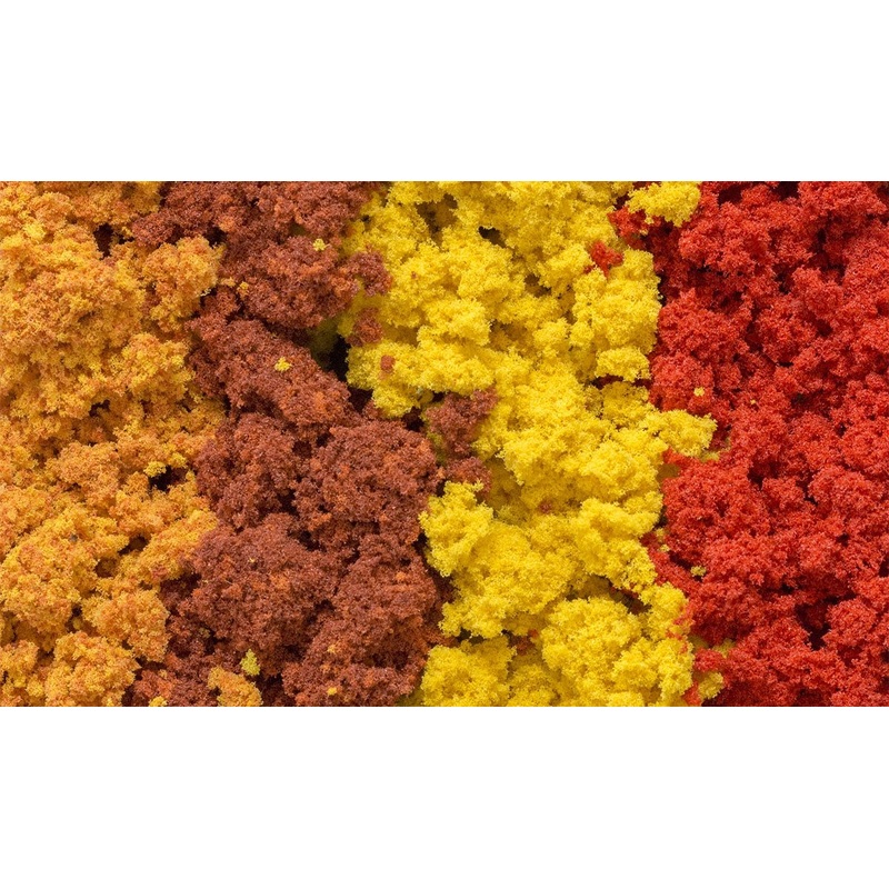 Woodland Scenics 186 Clump Foliage, Autumn Mix, 173 cu in