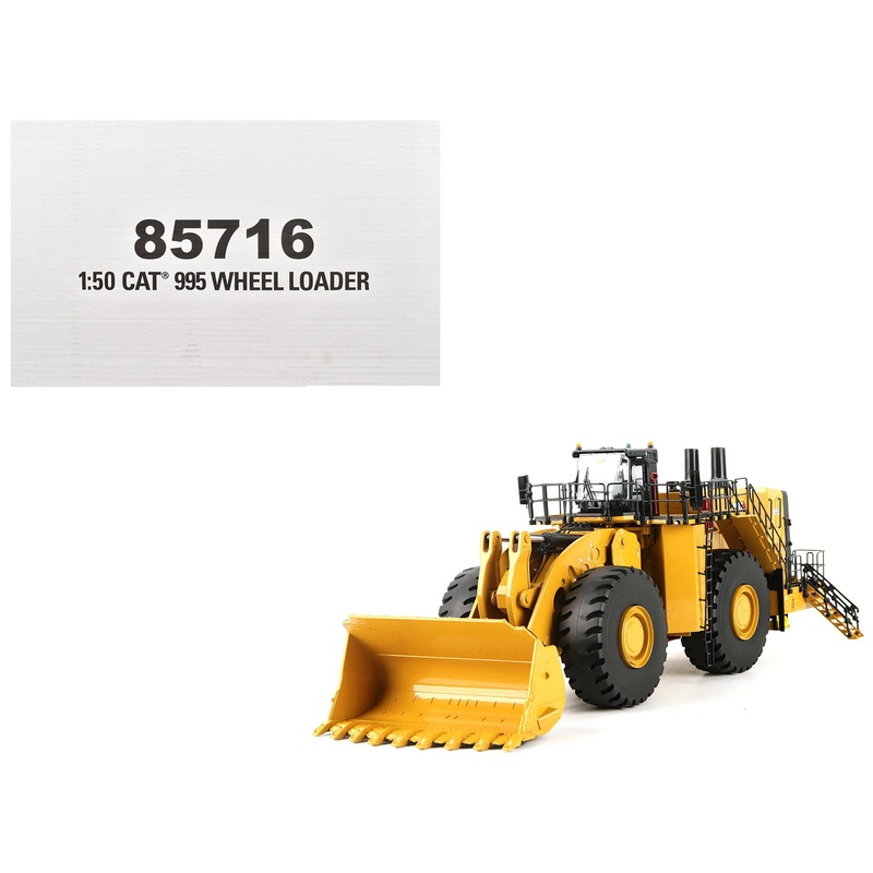CAT Caterpillar 995 Wheel Loader Yellow “High Line Series” 1/50 Diecast Model by Diecast Masters