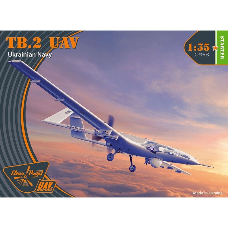 Clear Prop – 1/35 TB.2 UAV Ukrainian Navy (Starter Kit)
