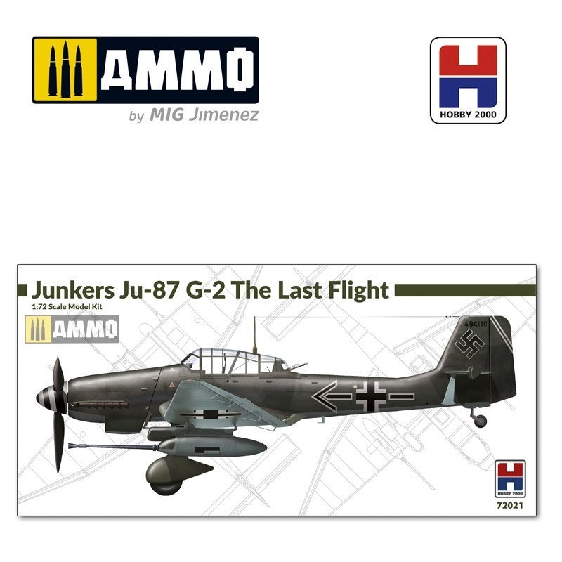 Hobby 2000 – 1/72 Junkers Ju 87 G-2 The Last Flight