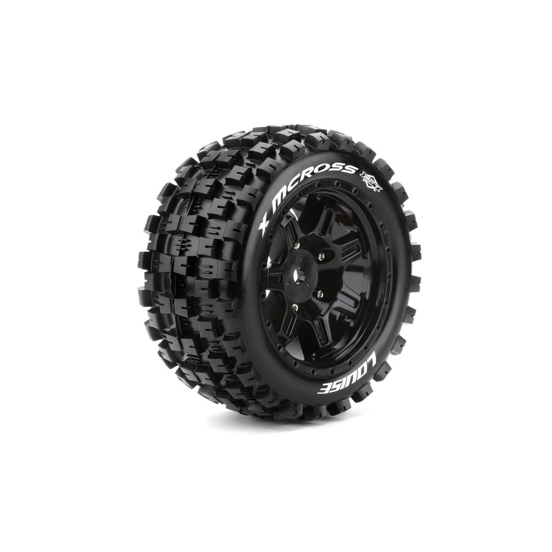 Louise – X-Mcross for X-Maxx (Mounted) (Black) (2)
